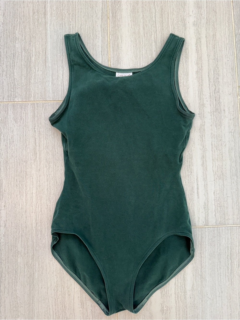 Capezio Forest Green Girls One-Piece Leotard